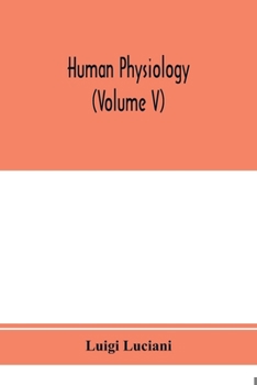 Paperback Human physiology (Volume V) Book