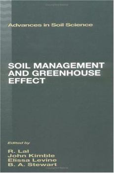 Hardcover Soil Management and Greenhouse Effect Book