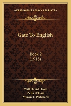 Paperback Gate To English: Book 2 (1915) Book