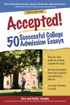 Paperback Accepted! 50 Successful College Admission Essays Book
