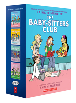 Paperback The Baby-Sitters Club Graphix #1-4 Box Set: Full-Color Edition Book