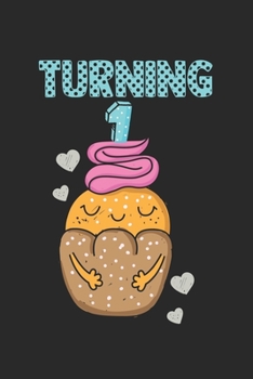 Paperback Turning 1: Calendar, weekly planner, diary, notebook, book 105 pages in softcover. One week on one double page. For all appointme Book