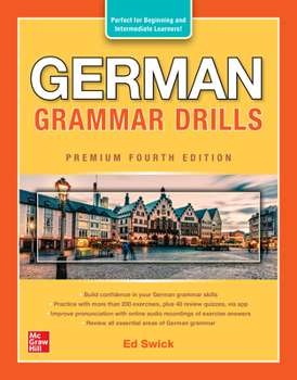 Paperback German Grammar Drills, Premium Fourth Edition Book