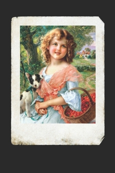 Vintage Women Girl Lined Notebook