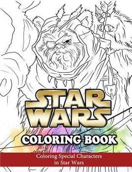 Paperback Star Wars Coloring Book: Coloring Special Characters in Star Wars Book