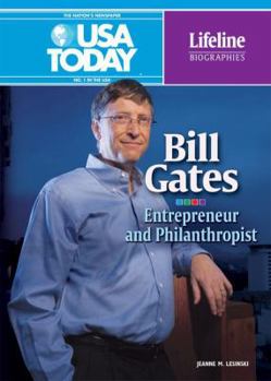 Library Binding Bill Gates: Entrepreneur and Philanthropist Book