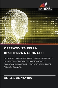 Paperback Operatività Della Resilienza Nazionale [Italian] Book
