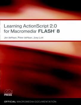 Paperback Learning ActionScript 2.0 for Macromedia Flash 8 Book