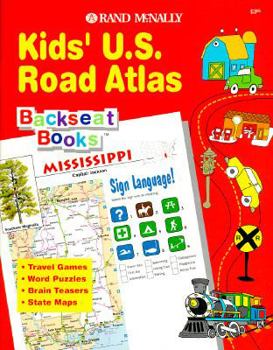 Paperback Kids' U.S. Road Atlas Book