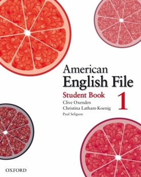 Paperback American English File 1 Student Book