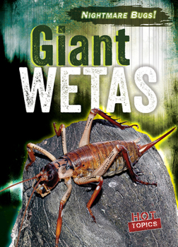 Paperback Giant Wetas Book