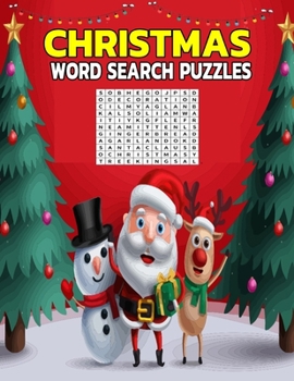 Paperback Christmas Word Search Puzzles: Christmas Gifts For Kids & Adults (Puzzle Books) Exercise your brain and fill your heart with Christmas spirit Book