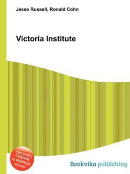 Paperback Victoria Institute Book
