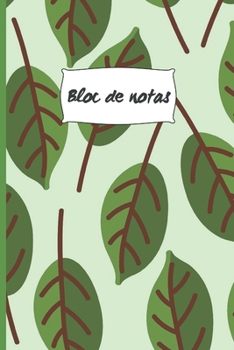 Paperback Bloc de Notas: Cuaderno Lineado. Cuaderno O Bloc de Notas O Apuntes, Diario O Agenda. [Spanish] Book