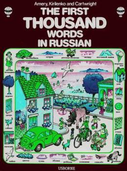 Hardcover The First Thousand Words in Russian Book