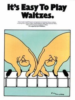 Paperback It's Easy to Play Waltzes: P/V/G Book