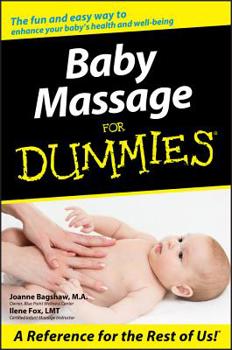 Paperback Baby Massage for Dummies Book
