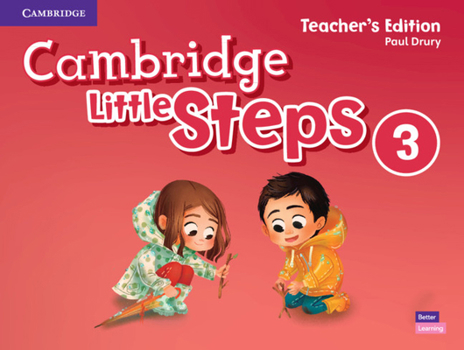 Paperback Cambridge Little Steps Level 3 Teacher's Edition Book