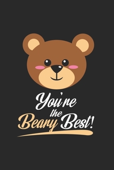Paperback You're the beary best: 6x9 FRIENDSHIP - grid - squared paper - notebook - notes Book