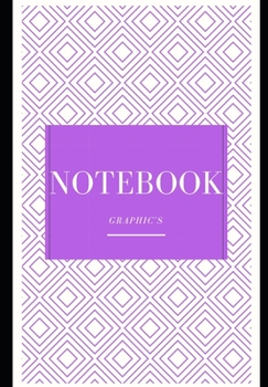 Paperback Notebook: 100 blank pages - violet Book