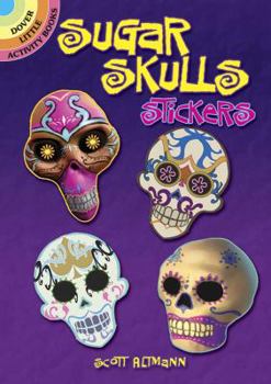 Paperback Sugar Skulls Stickers Book