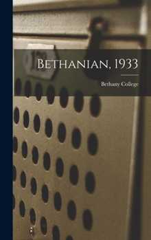 Hardcover Bethanian, 1933 Book