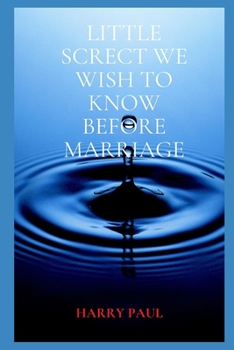 Paperback Little Screct We Wish to Know Before Marriage Book