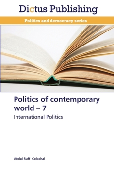 Paperback Politics of contemporary world - 7 Book