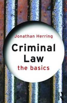 Paperback Criminal Law: The Basics Book