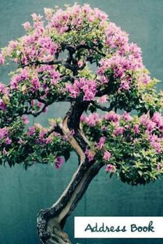 Address Book.: (Flower Edition Vol. E74) Pink Flower Design. Glossy Cover, Large Print, Font, 6" x 9" For Contacts, Addresses, Phone