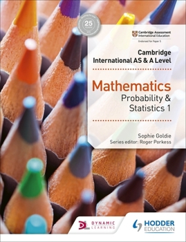 Paperback Cambridge International as & a Level Mathematics Probability & Statistics 1: Hodder Education Group Book