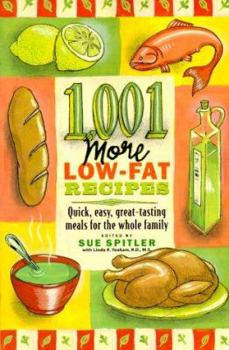 Paperback 1,001 More Low-Fat Recipes Book
