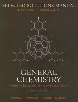 Paperback General Chemistry Selected Solutions Manual: Principles & Modern Applications Book