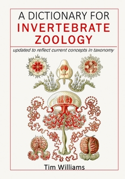 Paperback A Dictionary for Invertebrate Zoology Book