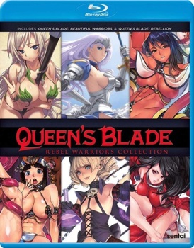 Blu-ray Queens Blade Rebel Warriors: Collection Book