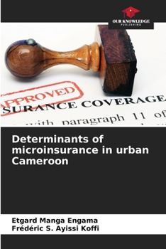 Paperback Determinants of microinsurance in urban Cameroon Book