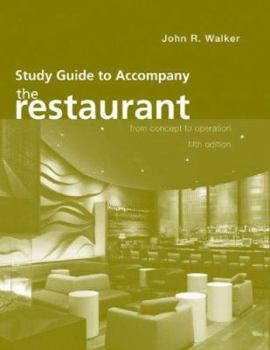 Paperback The Restaurant: From Concept to Operation Book