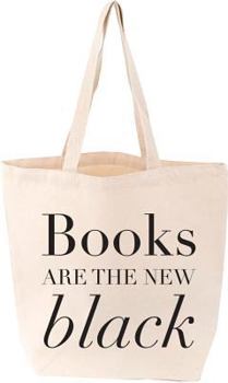 Books Are the New Black Tote (Love Lit)