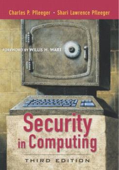 Hardcover Security in Computing Book