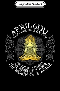 Composition Notebook: Womens April Girl Princess Birthday She Slay Pray Beautiful Bold  Journal/Notebook Blank Lined Ruled 6x9 100 Pages