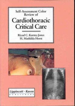 Paperback Self-Assessment Color Review of Cardiothoracic Critical Care Book