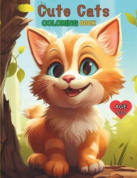 Cute Cats: Coloring Book