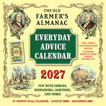 Old Farmer's Almanac Everyday Advice Wall Planner