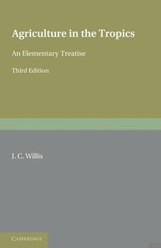 Paperback Agriculture in the Tropics Book