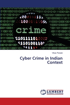 Paperback Cyber Crime in Indian Context Book