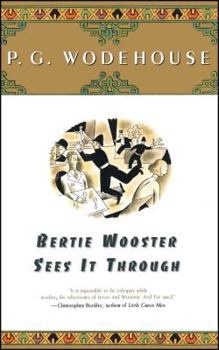 Paperback Bertie Wooster Sees It Through Book