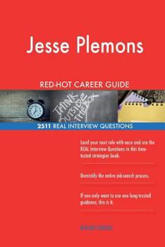 Paperback Jesse Plemons RED-HOT Career Guide; 2511 REAL Interview Questions Book