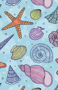 Paperback Journal: Colorful Seashells: Lined Journal, 130 pages, 5.5 x 8.5, Seashells, Soft Cover, Matte Finish Book