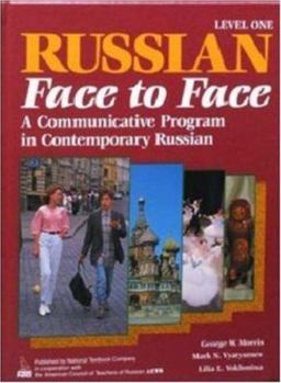 Hardcover Russian Face to Face, Book 1, Student Edition Book