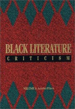 Hardcover Black Literature Criticism 1 3v Book